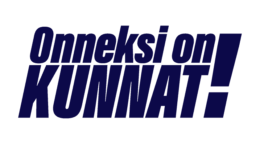 Onneksi on kunnat! - kampanjatunnus.