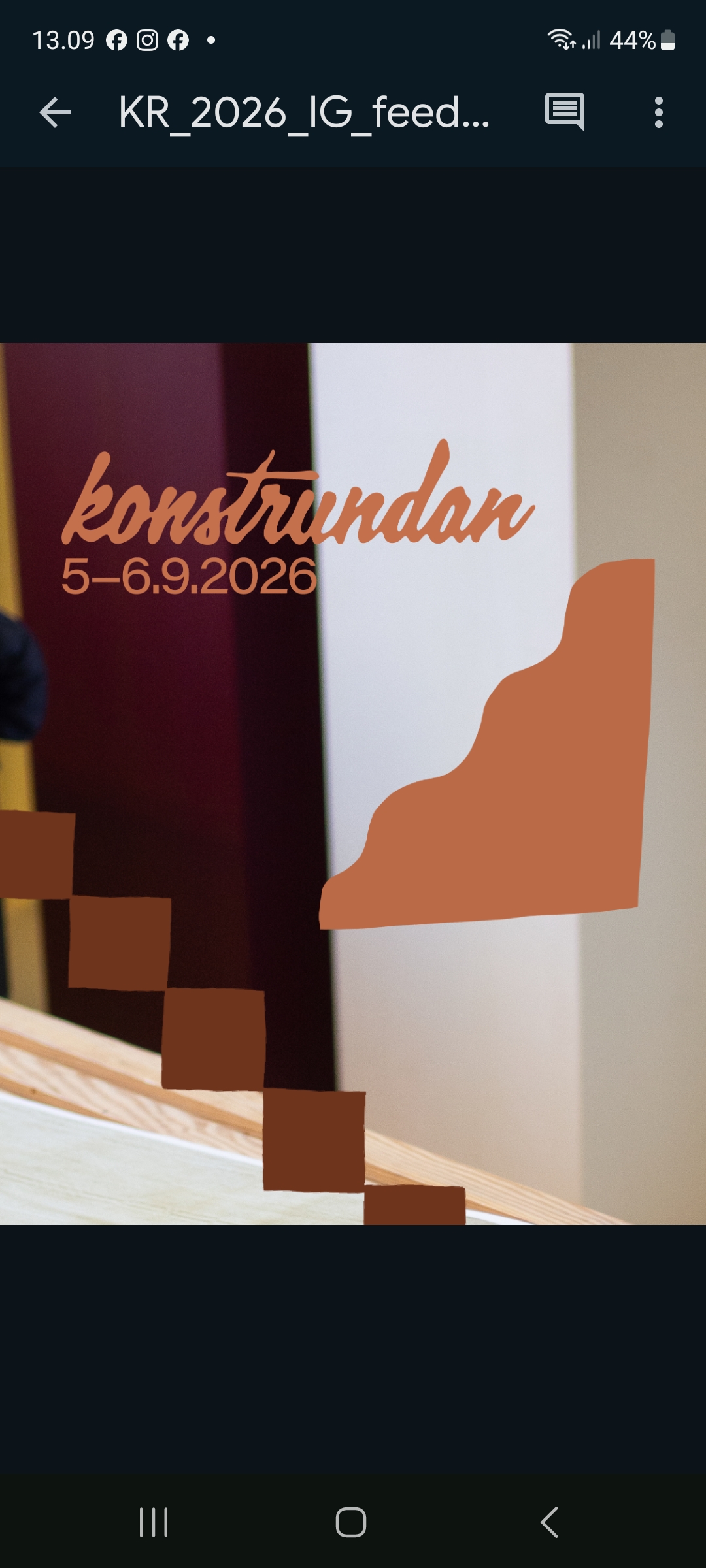 screenshot 20260330 130932 drive - Konstrundan-avoimet ateljeet Galleria Kerimannissa - Pomarkun kunta "Teksti Konstrundan abstraktilla taustalla."